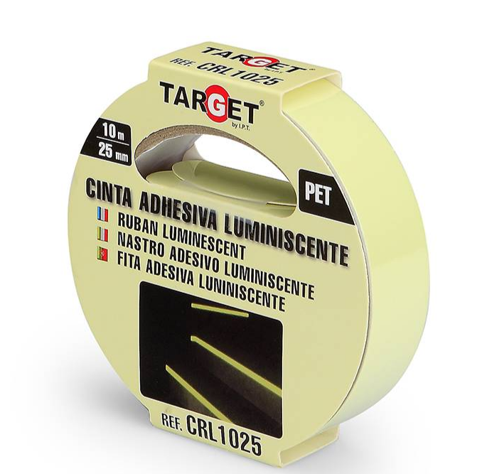 CINTA LUMINISCENTE TARGET 10M X 25MM