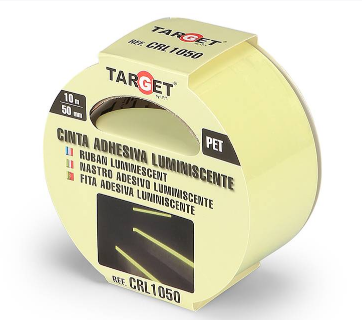 CINTA LUMINISCENTE TARGET 10M X 50MM