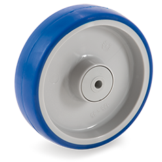 RUEDA POLIURETANO TERMOPLÁSTICO SERIE 61-CC 125 mm