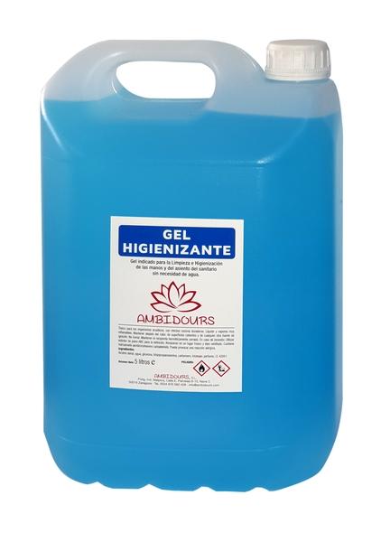 GEL HIGIENIZANTE HIDROALCOHÓLICO 5 Lts.