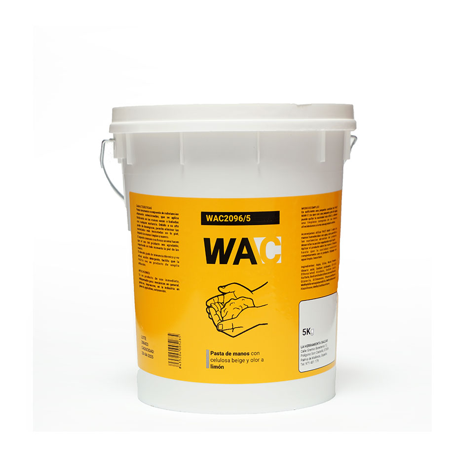 PASTA DE MANOS WAC 5 kg