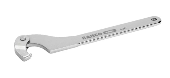 LLAVE DE GANCHO AJUSTABLE BAHCO 40B 32-75