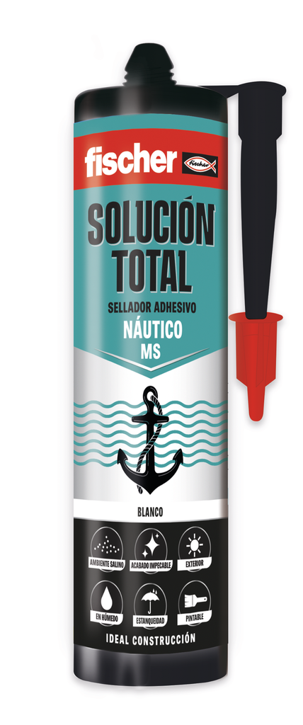 SELLADOR ADHESIVO TOTAL MS NÁUTICO BLANCO 290 ml