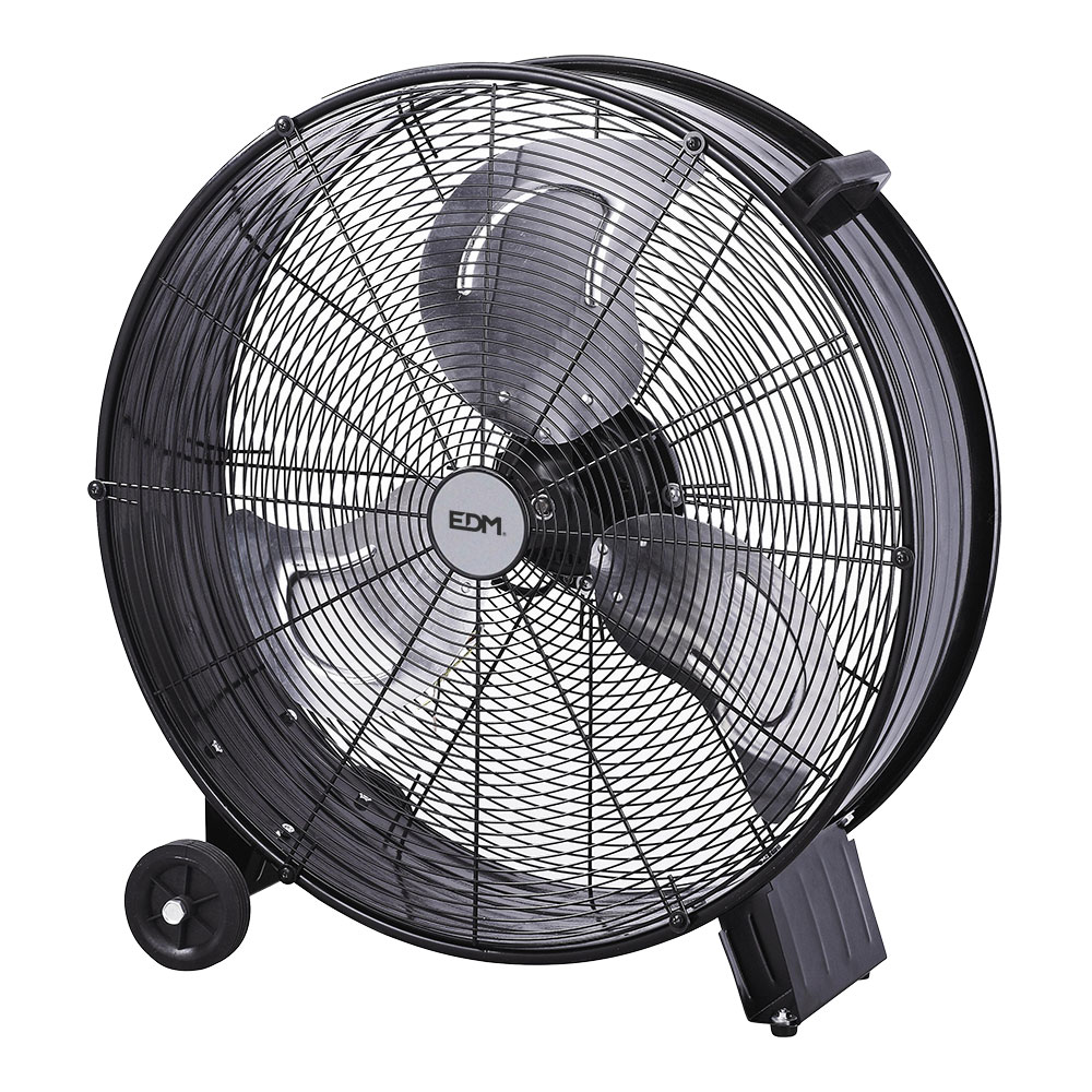 VENTILADOR INDUSTRIAL DE SUELO CON RUEDAS 180 W DIÁMETRO 60 cm