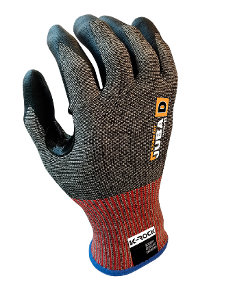 GUANTES DE NITRILO JUBA - 4212RF POWER CUT 9