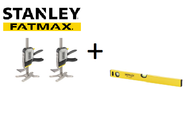 ELEVADOR MULTIUSOS STANLEY FATMAX TRADELIFT TWIN PACK