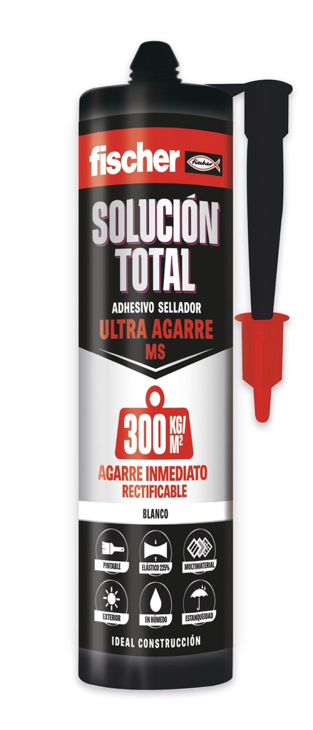 SELLADOR ADHESIVO MS SOLUCIÓN TOTAL ULTRA  AGARRE BLANCO