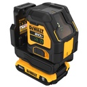 NIVEL LASER 2 LÍNEAS EN CRUZ  VERDE XR 18 (Incluye bat.18V-2Ah)