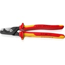 CORTACABLES CON CORTE ESCALONADO KNIPEX 95 18 225