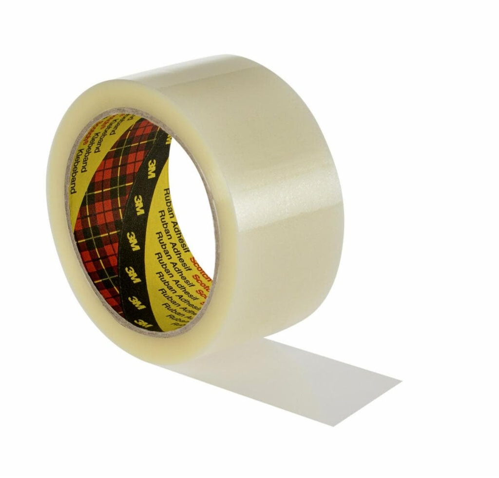 ROLLO CINTA EMBALAR 371 PP TRANSPARENTE 48 mm x 132 m