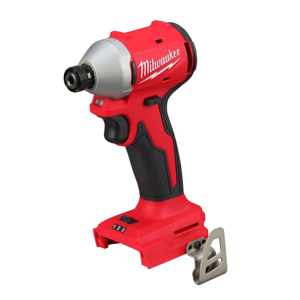 ATORNILLADOR DE IMPACTO M18 SIN ESCOBILLAS 1/4" HEXAGONAL + HD-BOX