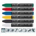 MARCADOR INDUSTRIAL CRAYON ROJO PRO 590