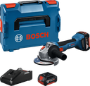 MINIAMOLADORA A BATERÍA GWS 18V-8 125mm L-BOXX (2 Bat. 4,0 Ah)