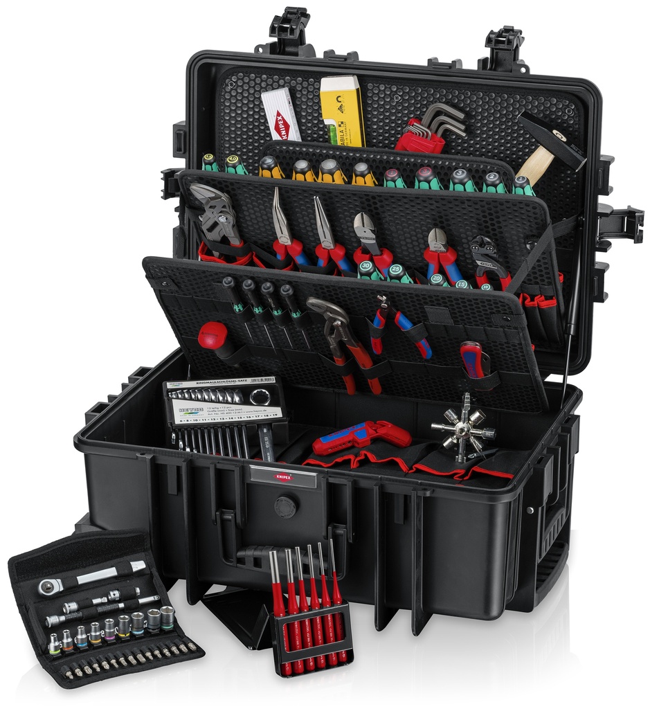 MALETA DE HERRAMIENTAS "ROBUST45 MOVE" MECÁNICO KNIPEX 00 21 37 M