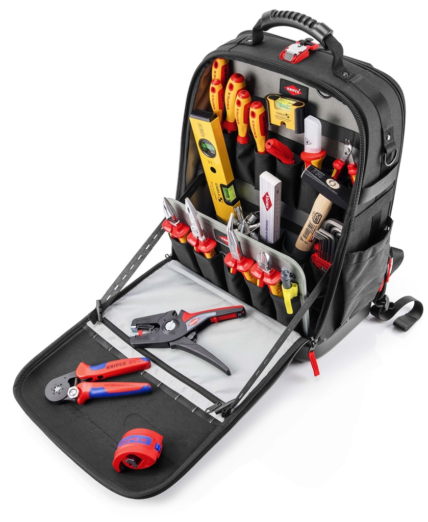 MOCHILA PORTAHERRAMIENTAS MODULAR X18 PARA ELECTRICISTAS KNIPEX 00 21 50 E