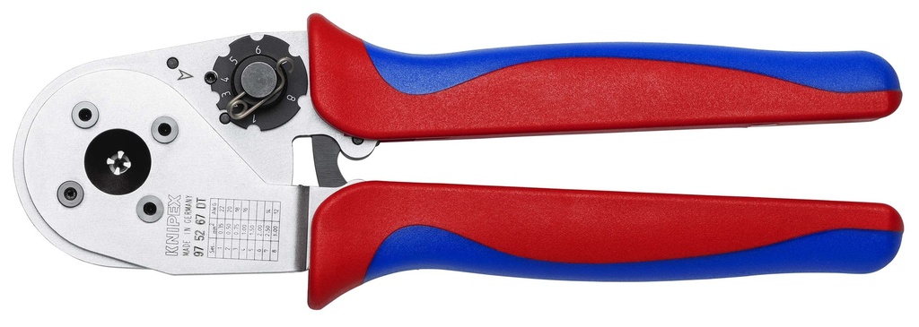 CRIMPADORA DE CUATRO MANDRILES PARA CONTACTOS DEUTSCH KNIPEX 97 52 67 DT