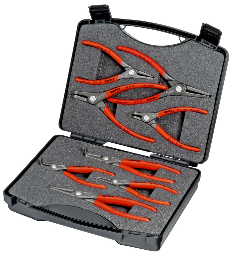ESTUCHE CON ALICATES DE PRECISIÓN PARA ARANDELAS KNIPEX 00 21 25