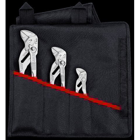 KNIPEX 00 19 55 S6 JUEGO DE TENAZAS LLAVE 1 X 86 03 125, 1 X 86 03 180, 1 X 86 03 250 330 MM