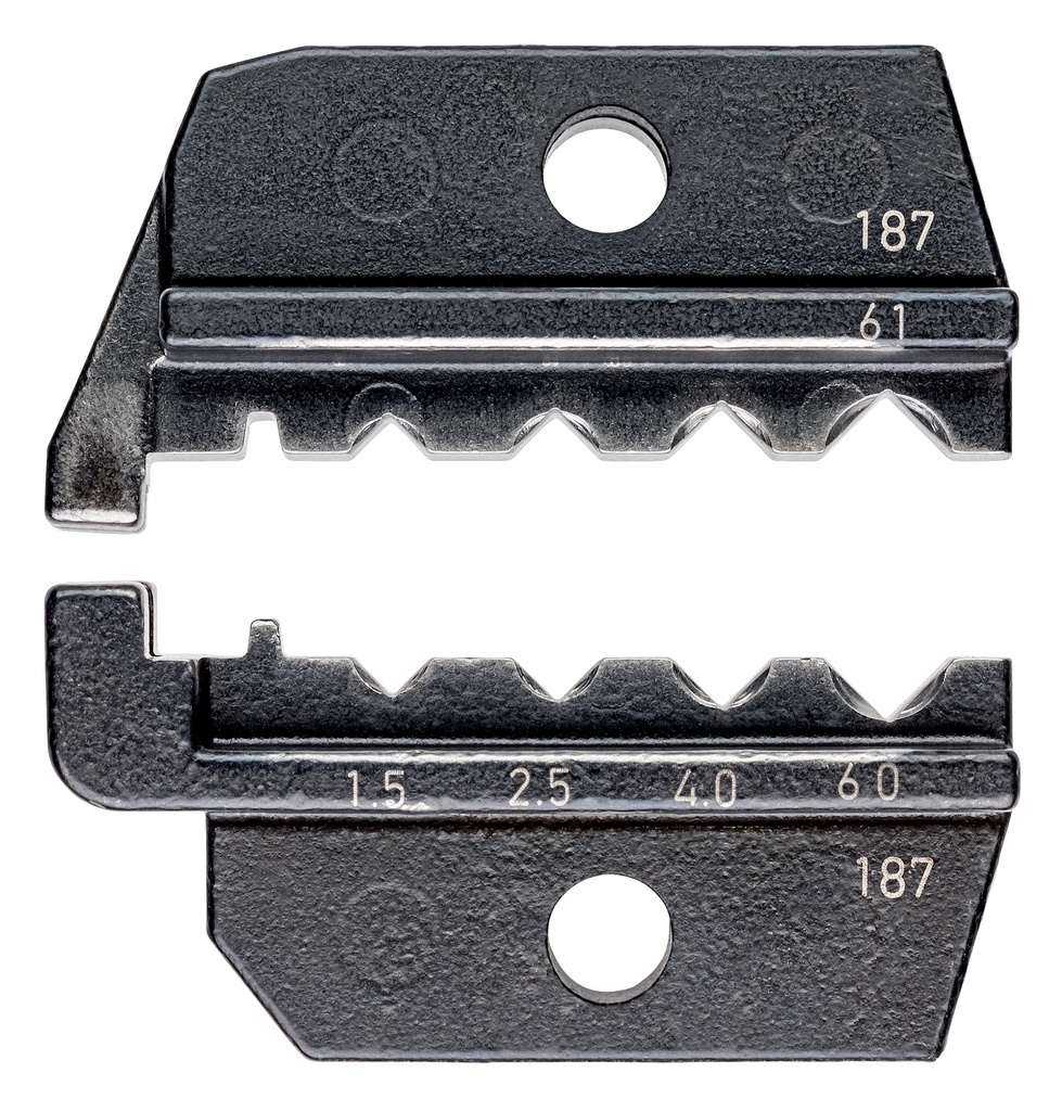 KNIPEX 97 49 61 MORDAZA INTERCAMBIABLE PARA TERMINALES GIRADOS HARTING