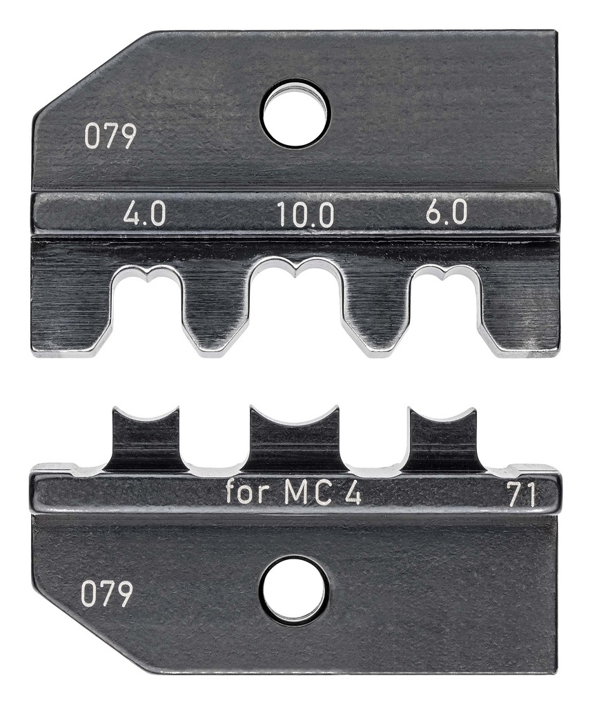 KNIPEX 97 49 71 MORDAZA INTERCAMBIABLE PARA CONECTORES PARA CABLES SOLARES MC4 (MULTI-CONTACT)