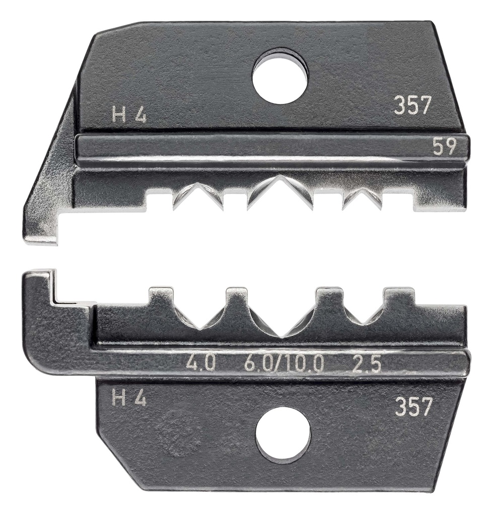 KNIPEX 97 49 59 MORDAZA INTERCAMBIABLE PARA CONECTORES PARA CABLES SOLARES HELIOS H4 (AMPHENOL)