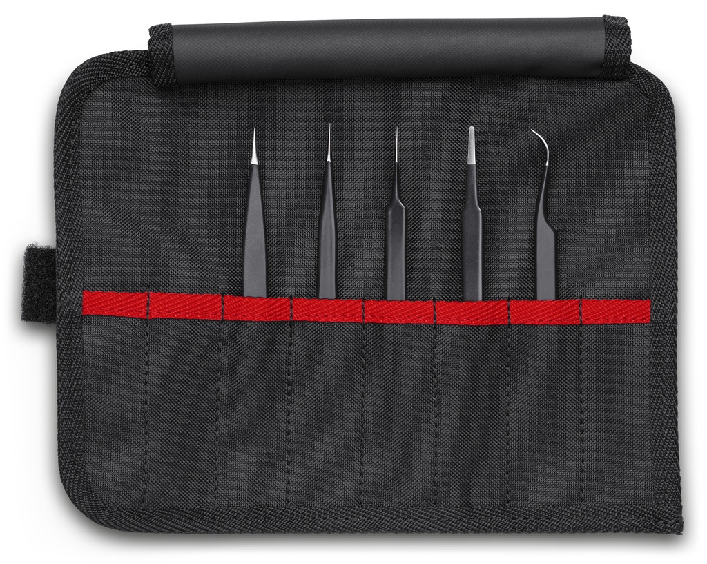 KNIPEX 92 00 01 ESD JUEGO DE PINZAS UNIVERSALES ESD 5 PIEZAS 90 MM