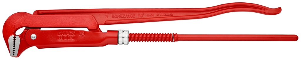 KNIPEX 83 10 020 LLAVE PARA TUBOS 90° RECUBIERTO DE PINTURA PULVERIZADA, ROJO 560 MM