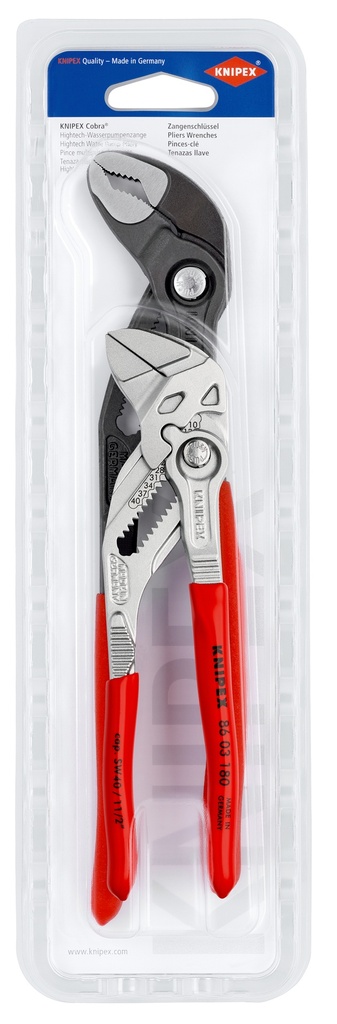 KNIPEX 00 31 20 V03 JUEGO DE ALICATES 1 X 86 03 180, 1 X 87 01 250