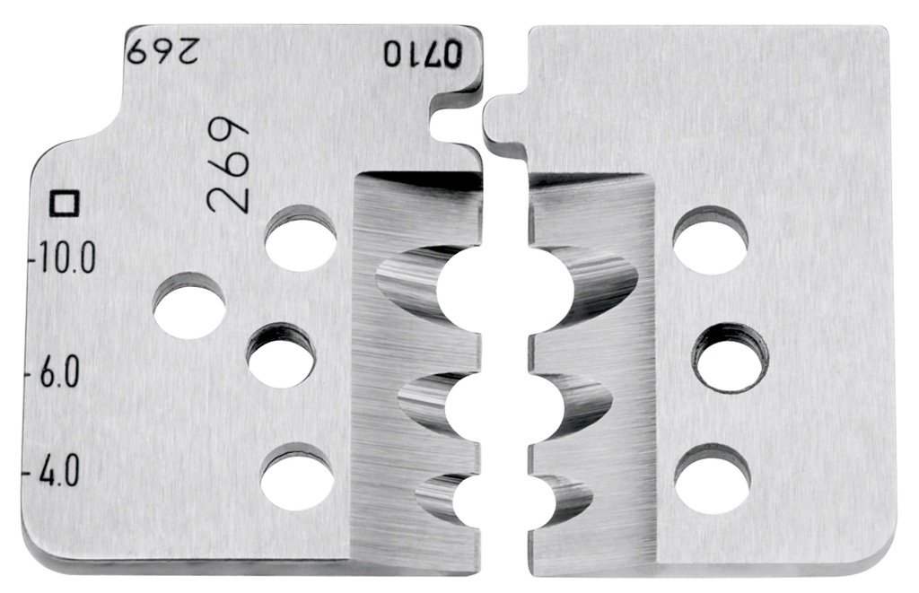 KNIPEX 12 19 12 1 JUEGO DE CUCHILLAS DE RECAMBIO PARA 12 12 12