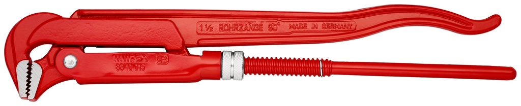 KNIPEX 83 10 015 LLAVE PARA TUBOS 90° RECUBIERTO DE PINTURA PULVERIZADA, ROJO 420 MM