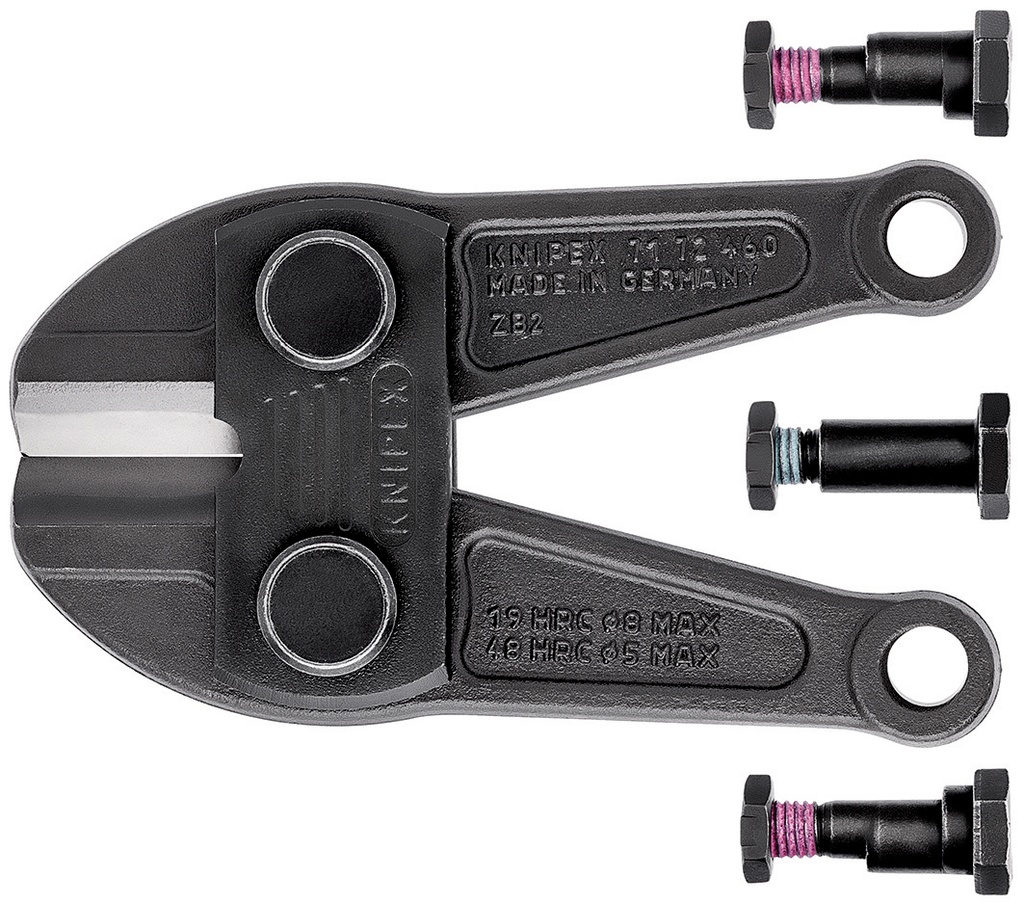 KNIPEX 71 79 460 CABEZAL DE CORTE DE RECAMBIO PARA 71 72 460 INCLUYE TORNILLOS