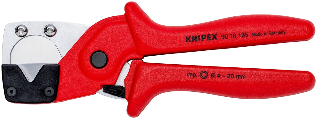 KNIPEX 90 10 185 SB CORTATUBOS PARA MANGUERAS MULTICAPA Y NEUMÁTICAS DE PLÁSTICO REFORZADO CON FIBRA DE VIDRIO 185 MM