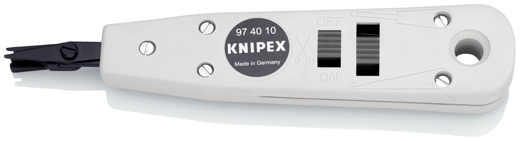 KNIPEX 97 40 10 HERRAMIENTA DE INSERCIÓN PARA LSA-PLUS Y CONSTRUIDOS IDÉNTICAMENTE 175 MM