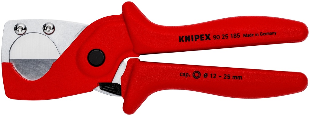 KNIPEX 90 25 185 SB CORTATUBOS PARA TUBOS MULTICAPA DE PLÁSTICO DE PLÁSTICO REFORZADO CON FIBRA DE VIDRIO 185 MM