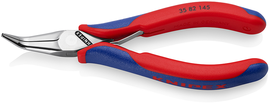 KNIPEX 35 82 145 ALICATE DE MONTAJE PARA ELECTRÓNICA CON ARTICULACIÓN MACHIHEMBRADA CON MANGOS MULTICOMPONENTES 145 MM