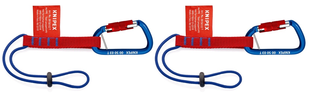 KNIPEX 00 50 06 T BK KIT DEL SISTEMA ANTICAÍDAS  340 MM