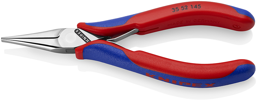 KNIPEX 35 52 145 ALICATE DE MONTAJE PARA ELECTRÓNICA CON ARTICULACIÓN MACHIHEMBRADA CON MANGOS MULTICOMPONENTES 145 MM