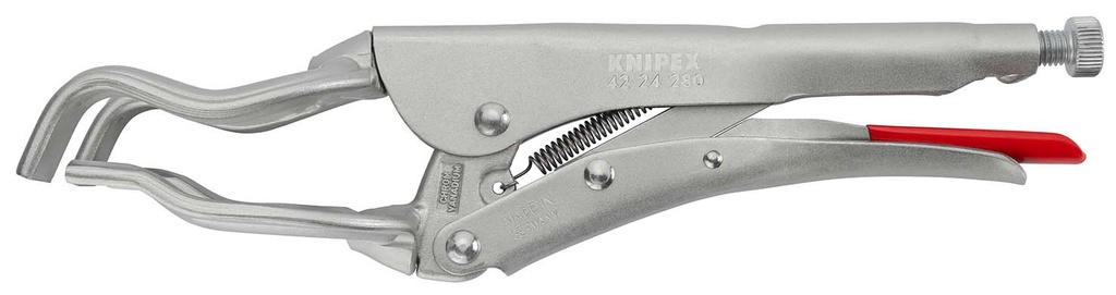 KNIPEX 42 24 280 MORDAZA GRIP PARA SOLDADURA GALVANIZADO 280 MM
