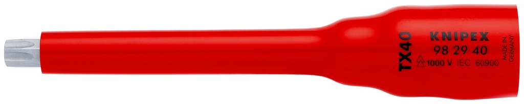 KNIPEX 98 29 40 VASO (DOBLE HEXÁGONO) PARA TX40 123 MM