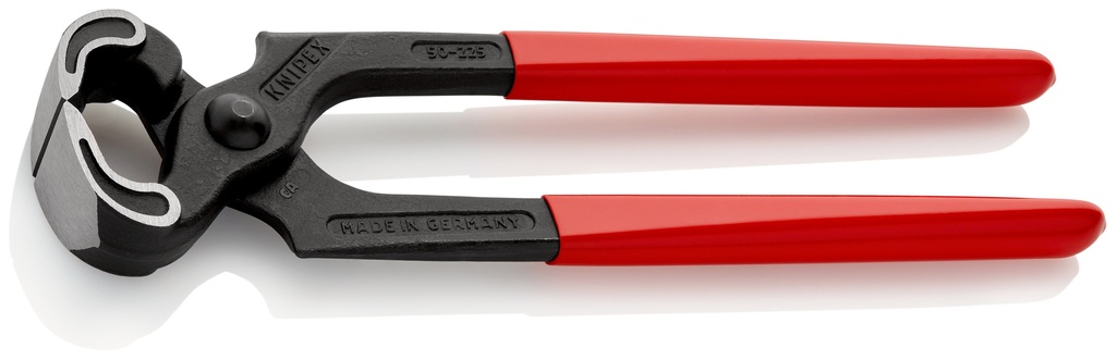 KNIPEX 50 01 225 TENAZA PARA CARPINTERO RECUBIERTOS DE PLÁSTICO NEGRO ATRAMENTADO 225 MM