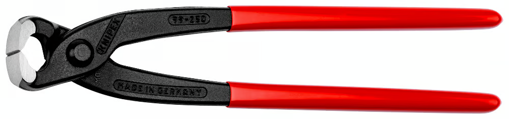 KNIPEX 99 01 250 EAN TENAZA RUSA (TENAZA RUSA) RECUBIERTOS DE PLÁSTICO NEGRO ATRAMENTADO 250 MM