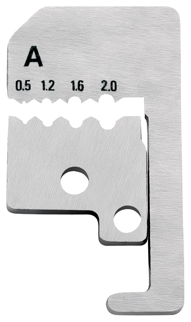 KNIPEX 12 19 180 1 PAR DE CUCHILLAS DE RECAMBIO PARA 12 11 180