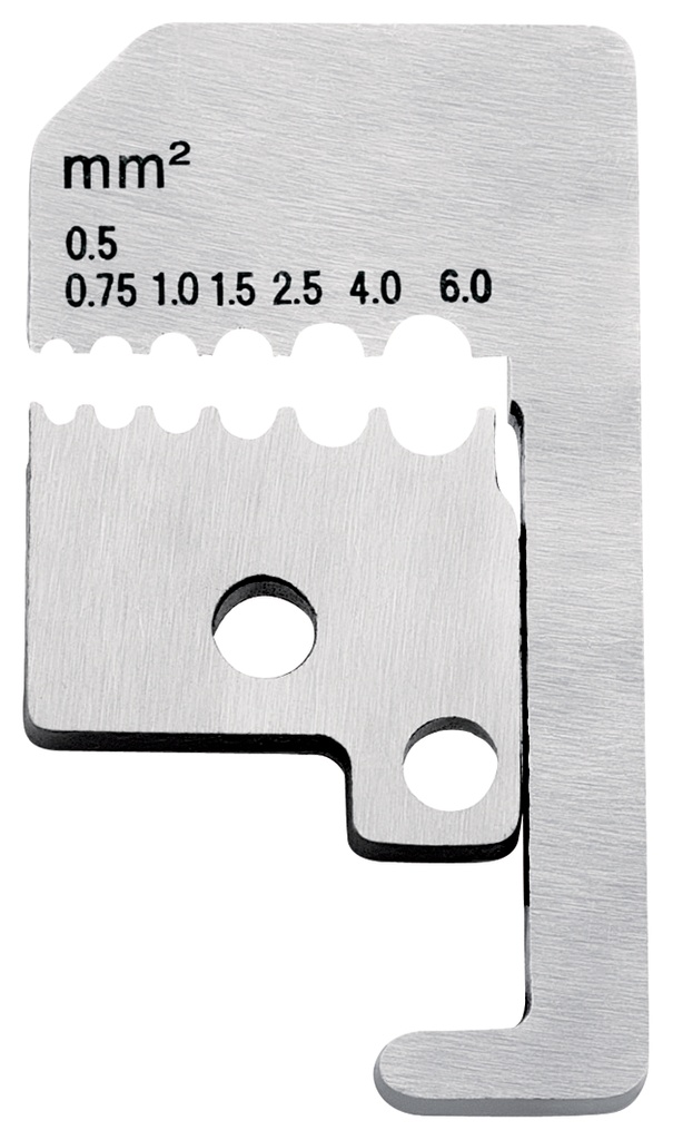 KNIPEX 12 29 180 1 PAR DE CUCHILLAS DE RECAMBIO PARA 12 21 180