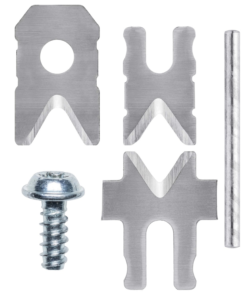 KNIPEX 12 69 21 1 PAR DE CUCHILLAS DE RECAMBIO PARA 12 62 180  20 MM