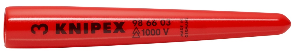 KNIPEX 98 66 03 BOQUILLA DE SEGURIDAD CÓNICAS 80 MM