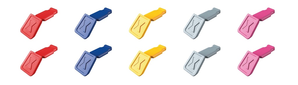KNIPEX 00 61 10 C V01 PINZAS COLORCODE MEZCLA DE COLORES 1 (10 UNIDADES)