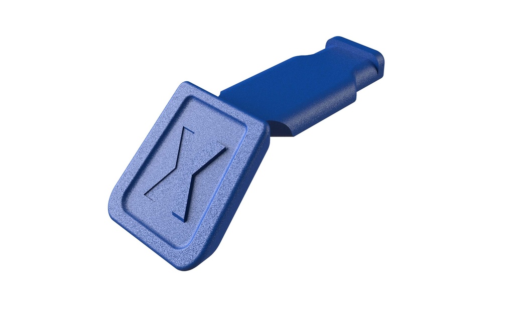 KNIPEX 00 61 10 CB COLOURCODE CLIPS AZUL (10 UNIDADES)  21 MM