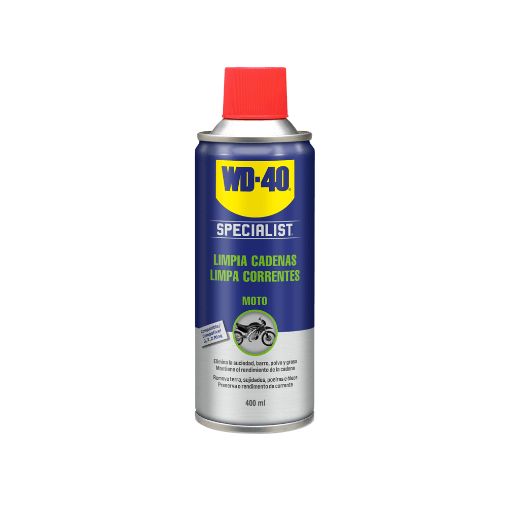 LIMPIA CADENAS MOTO WD40 400 ml