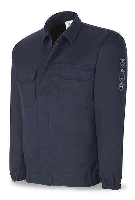 CAZADORA IGNIFUGA ANTIESTÁTICA ALGODON 260 g 56-58