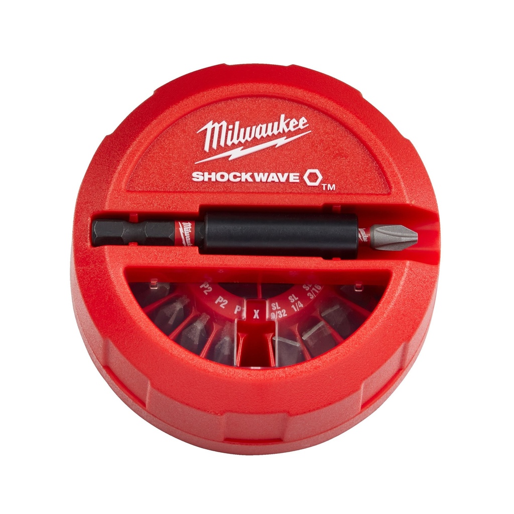 JUEGO DE 15 PUNTAS DE IMPACTO SHOCKWAVE